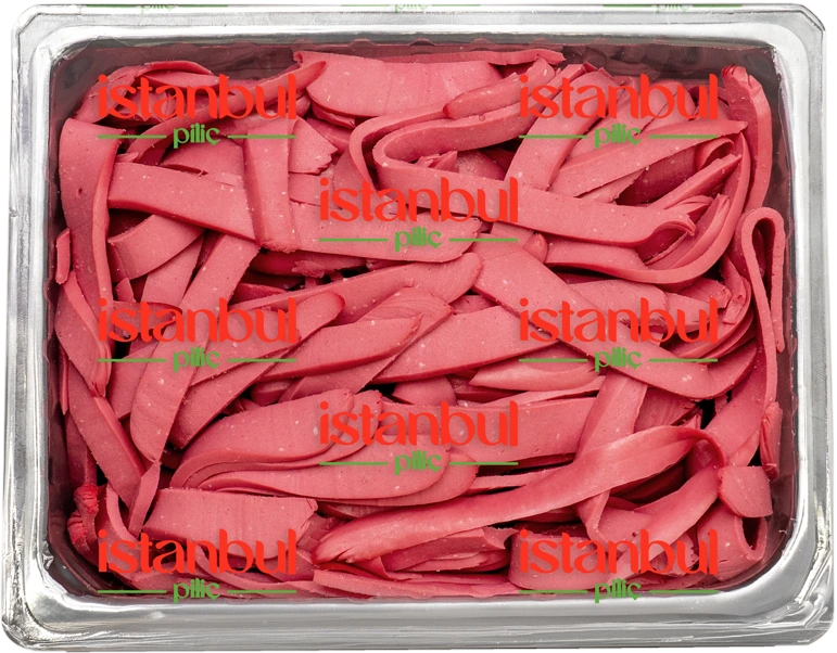 Julienne Sausage — strips tray